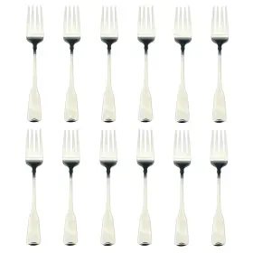 895158 Oneida American Colonial 18/8 Stainless Steel Salad Fork Set Of Twelve
