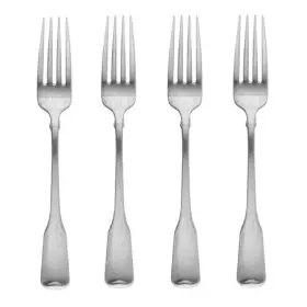 895161 Oneida American Colonial 18/8 Stainless Steel Dinner Fork Set Of Four / No
