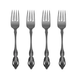 896577 Oneida Brahms 18/8 Community Stainless Steel Salad Fork Set Of Four / No