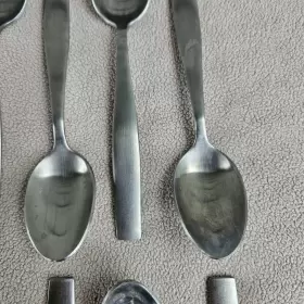 Oneida 90-192 Stainless Soup Spoon Lot Of 8 Cannon 7 2/16 Inch Satin #3