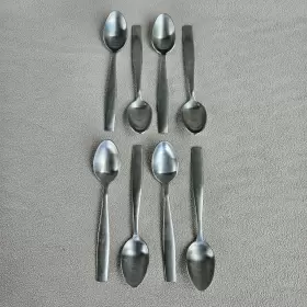 Oneida 90-192 Stainless Soup Spoon Lot Of 8 Cannon 7 2/16 Inch Satin