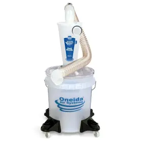 Oneida Air Systems Axd000004c Dust Deputy Deluxe All-clear Cyclone Separator Kit With Wheels
