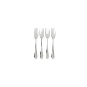 B641004d Oneida Satin Sand Dune Everyday Flatware Salad Forks Set Of 4