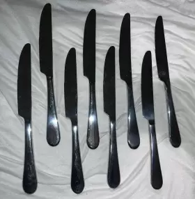 B856kdtf Oneida Lumos Stainless Steel Table Dinner Set Of 8 Knives 9-1/4 Inch #2