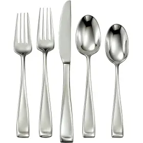 F118075a Oneida Satin Moda 18/10 Stainless 75pc. Flatware Set Service For Twelve N/o