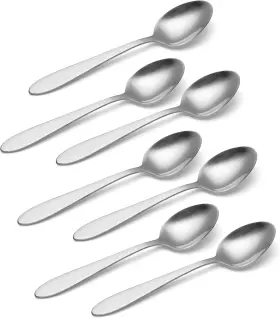 H014008d Oneida Taylor Everyday Flatware Teaspoons Set Of 8 18/0 Stainless Steel Silver