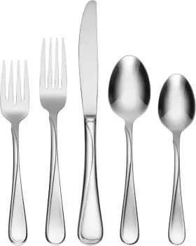 H015012a Oneida Flight 12-piece Stainless Steel Flatware Service For 4 Silverware Set