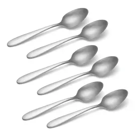 H282006b Oneida Vale Set Of 6 Dinner Spoons Silverware #2