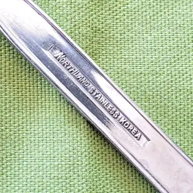 73288 Oneida/northland Stainless 4 Dinner Forks San Francisco 7 1/2 Inch Burnished &glossy #3