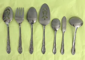 Ohs103 Oneida Set Of 7 Thor Oakleigh Custom Stainless Serving #2
