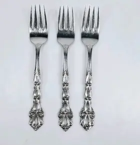 Oneida Ohschan/f1x4 Community Stainless Chandelier Salad Forks Set Of Three