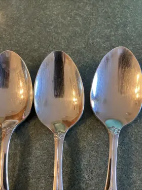Tsx6 Oneida Ohschan/tsx6 Stainless Chandelier Teaspoons - Set Of Six #3
