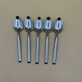 Oneida Ohscht/tsx4 Stainless Flatware - Urbana Teaspoons Set Of Five New
