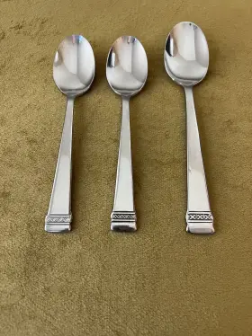 Tsx6 Oneida Ohscoz/tsx6 2 Stainless Cozumel Teaspoons 18/10 1 Soup Spoon