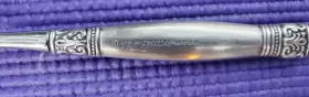2-oneida Oneida Ohsdic/5pps Stainless Dickinson Salad Forks 7 Inch #3