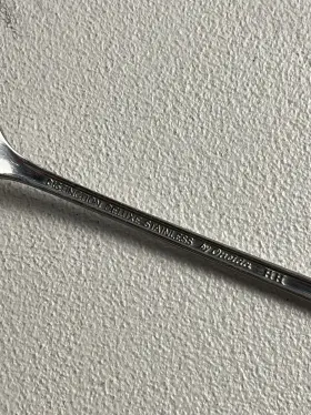 Cfx12 Oneida Ohsdistinc/cfx12 Stainless Distinction / Fireside Cocktail Forks - Set Of Eight Usa #2