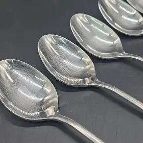 Plsx12 Oneida Ohsmim/plsx12 Stainless Colonial Boston - Large Soup / Place Spoons Set Of 5 #2