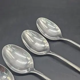 Plsx12 Oneida Ohsmim/plsx12 Stainless Colonial Boston - Large Soup / Place Spoons Set Of 5 #3