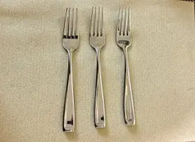 Ohsmoda1 Oneida Ohsmoda1/choice 18/10 Stainless Steel Moda Flatware - Salad Fork Set Of 3