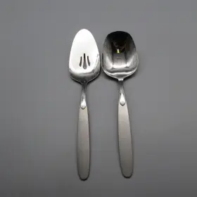 Entertainment2 Oneida Ohsparado/entertainment2 Paradox Stainless Flatware 2 Pc Entertainment Set Usa Nos