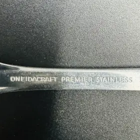 Serving6 Oneida Ohspare/serving6 Paul Revere Stainless Flatware 5 Pc Serving Spoons Cake Server Meat Fork #3