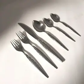 5pps Oneida Ohsven/5pps Community Stainless Flatware Venetia 6 Piece Place Setting Excellent Used #2
