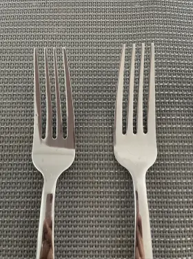St-14 Oneida Madison Avenue Set Of 4 Salad Forks 7 1/8 Inch Stainless Flatware China #2
