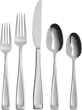 T711065dl20 Oneida Moda 65 Piece Fine Flatware Set Service For 12 Multicolor