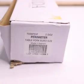 T936fdif Oneida 12-pk Perimeter Table Fork 18/10 S/s Euro Size #2