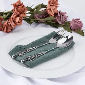 Onekoo 799443973186 Dinner Spoon Premium Stainless Steel Spoons Handmade Dishwasher Saf #3