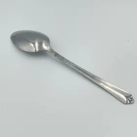 Orl31 Orleans Vintage Silver Stainless Korea Silverware Serving Spoon 8.5 Inch 8 1/2 #2