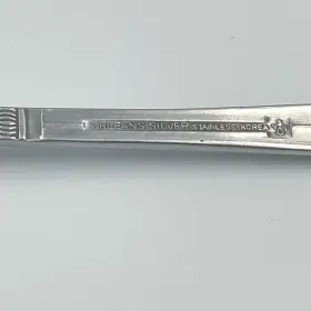 Orl31 Orleans Vintage Silver Stainless Korea Silverware Serving Spoon 8.5 Inch 8 1/2 #3