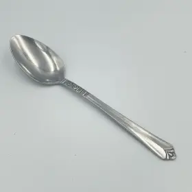 Orl31 Orleans Vintage Silver Stainless Korea Silverware Serving Spoon 8.5 Inch 8 1/2