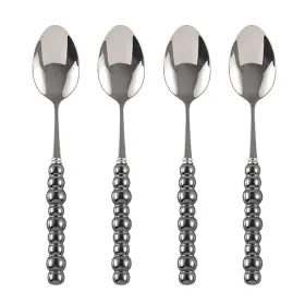 Ouliget 730759219001 Stainless Steel Spoons Ceramic Handle Spoon Korean Dessert Sp