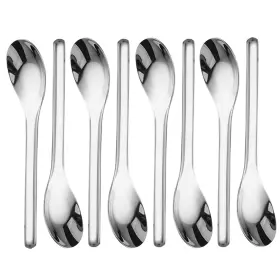 Ouliget 730759219230 Thick Heavy Weight Dinner Soup Spoons Stainless Steel Tablespoons Chinese Sil