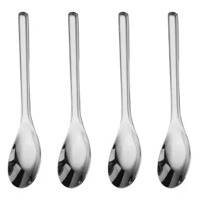 Ouliget 730759221516 Thick Heavy Weight Dinner Soup Spoons Stainless Steel Tablespoons Chinese Sil
