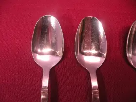 11241916 Oxford Hall Set Of 4 Stainless Basketville Iced Tea Spoons 7 5/8 In Ga3 #2