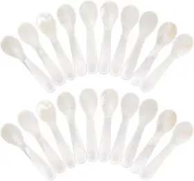 Patelai 313056363396 20 Pieces Set Of Caviar Spoons Mother Pearl With Handcraft