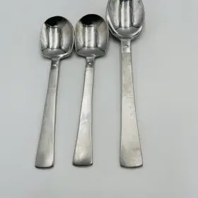 5415973 Pfaltzgraff Spencer 3 Spoons Flatware Silverware