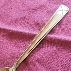 553011 Pfaltzgraff Stainless 3 Teaspoons Mabel Pattern Flatware 6 1/2 Inch Glossy #553011 #2