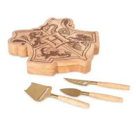 Picnic Time 099967518475 Cheese Set With Tools Charcuterie Serving Board 11.75 X 11.6 1.65 Harry