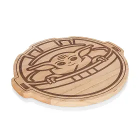 Picnic Time 099967518505 Mandalorian Grogu Buggy 16 Inch Serving Board Wood Cheese Charcuterie Boa #3