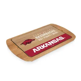 911-01-505-844-0 Picnic Time Ncaa Billboard Glass Top Cheese Board Serving Platter Bo