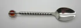 Pii21 Pier One 1 Choice New Stainless Flatware Amber Bead Free Ship