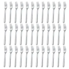 Pleafind 726208230277 36-piece Dinner Forks Set 8 Inch Stainless Steel Silverware Mirror