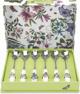 Portmeirion 894756 Botanic Garden Teaspoons Set Of 6