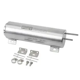 Cot01 Pqy Radiator Coolant Overflow Puke Tank Polished Stainless Steel 3 Inch 10 ×