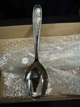 3412 Princess House Amalia Flatware Serving Spoon New 34.95