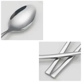 Qskely 751450464804 12pcs Small Stainless Steel Dessert Spoons Durable And Elegant Design #3