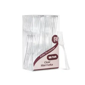 Rk-230 R-kay Small Forks Spoons Clear